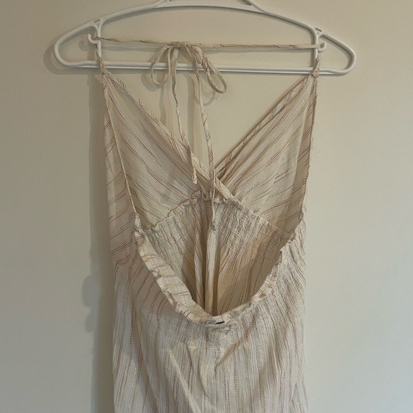 Pinstripe halter  top - Picture 3 of 4